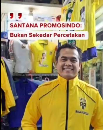 Santana Promosindo Terpercaya dan Bepengalaman