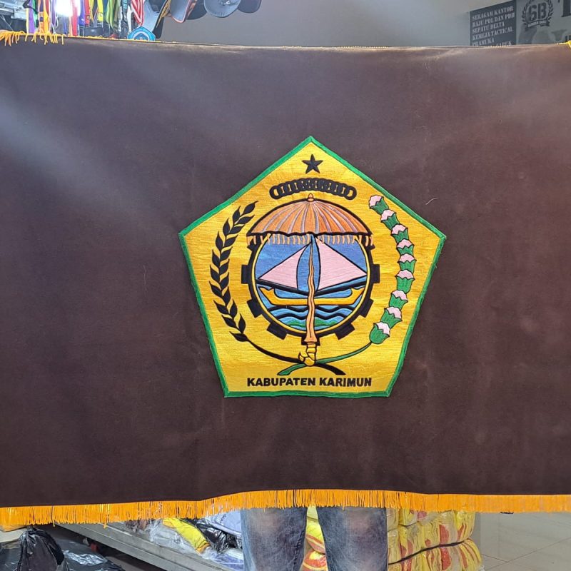 jual bendera logo murah
