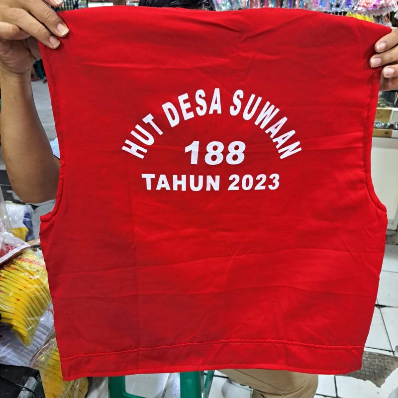 tempat pemesanan rompi murah