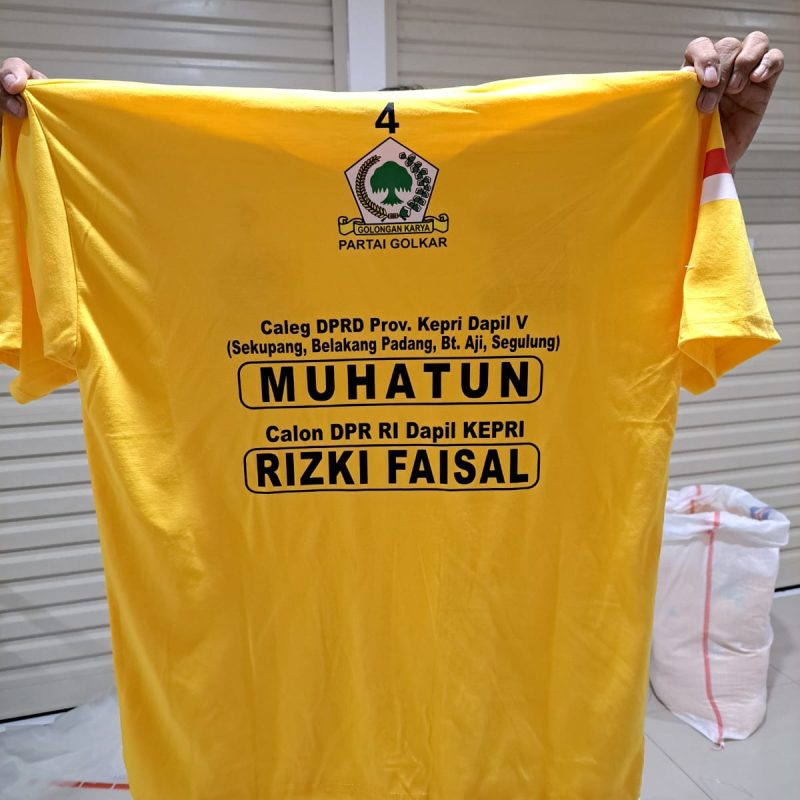 tempat pemesanan baju golkar murah